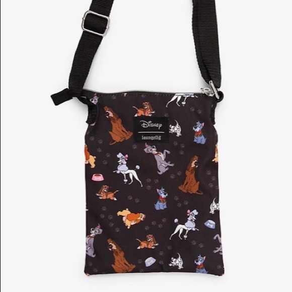 Loungefly Handbags - New! Loungefly Disney Dogs Passport Crossbody Bag